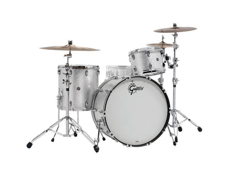 Gretsch USA Brooklyn 3-delt shell set 24", Satin Ice Blue Metallic