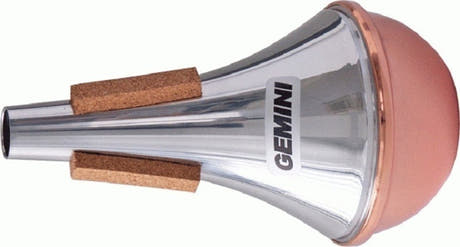 Tom Crown Gemini straight-demper til trompet, kobberbunn