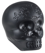 LP Sugar Skull LP006-BK shaker formet som et hodeskalle, svart