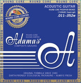 Adamas strenger til akustisk gitar Nuova Phosphor Bronze belagt rundkjerne - Super Light .011-.052 (1749NURC)