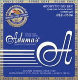 Adamas strenger til akustisk gitar Nuova Phosphor Bronze belagt rundkjerne - Light .012-.053 (1818NURC)