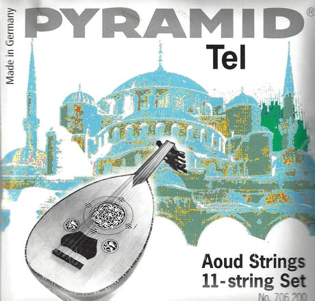 Pyramid oud-strenger tyrkisk aoud 11-strengers - sett 11-strengers (706200
706200)