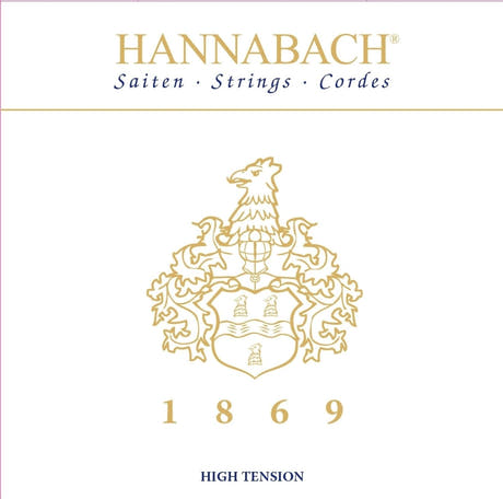 Hannabach strenger for klassisk gitar Serie 1869 Carbon/Gold HT - sett (1869HT)
