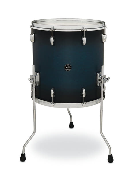 Gretsch Renown Maple gulvtam 16" x 16", Satin Antique Blue Burst