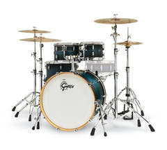Gretsch Renown Maple 4-delt shell set 22", Satin Antique Blue Burst