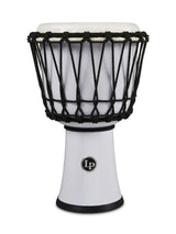 Latin Percussion Djembe World 7-inch Rope Tuned Circle - Hvit (LP1607WH)