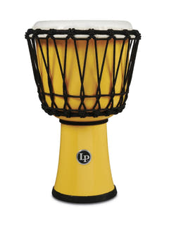 Latin Percussion Djembe World 7-inch Rope Tuned Circle - Gul (LP1607YL)