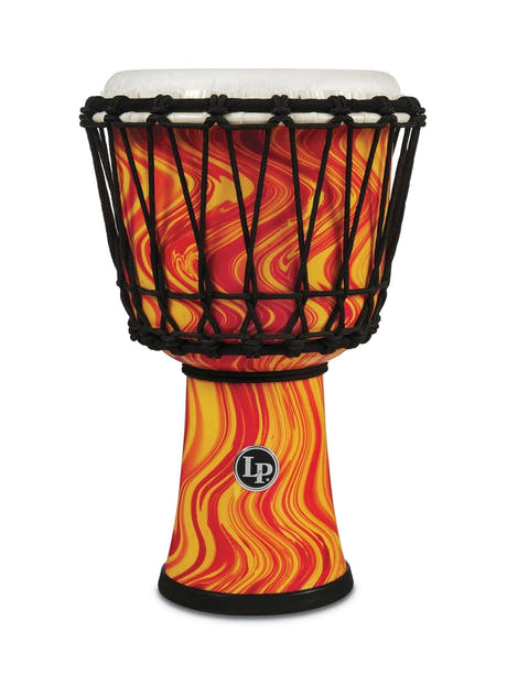 Latin Perkusjon Djembe - Orange Marble (LP1607OM)