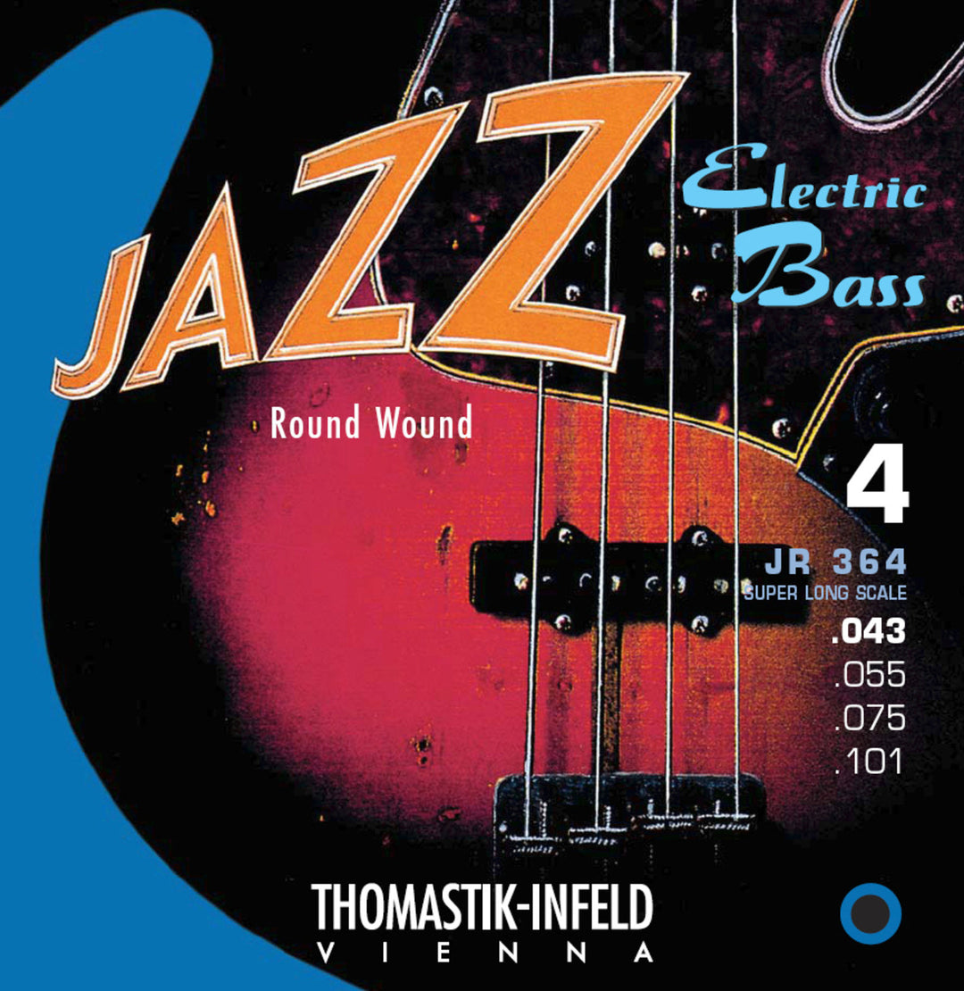 Thomastik-Infeld E-bass-strenger Jazz Bass-serien nickel round wound roundcore – sett (JR364)