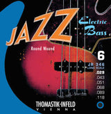 Thomastik-Infeld E-bass-strenger Jazz Bass-serie nikkel roundwound roundcore - sett 6-strengs (JR346)