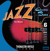 Thomastik-Infeld E-bass-strenger Jazz Bass Flat wound - Sett 6-strengers long (JF346)