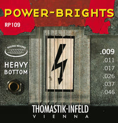 Thomastik-Infeld strenger til elgitar Power Brights Series - sett 009 heavy (RP109)