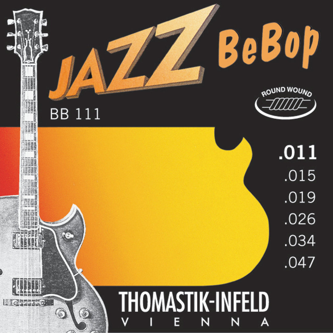 Thomastik-Infeld strenger til E-gitar Jazz BeBob-serien nikkel round wound - Sett 011rw (BB111)