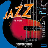 Thomastik-Infeld E-bass-strenger Jazz Bass Flat wound - Sett 4-strengers lang (JF344)