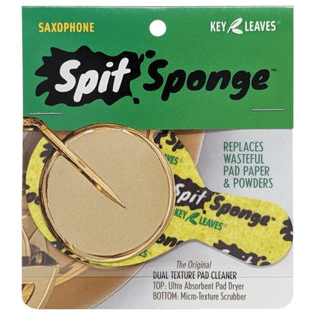 Key Leaves Spit Sponge rensefleece til saksofon