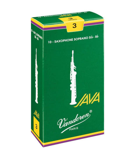 Vandoren Reeds Soprano Saxophone Java - 3 1/2