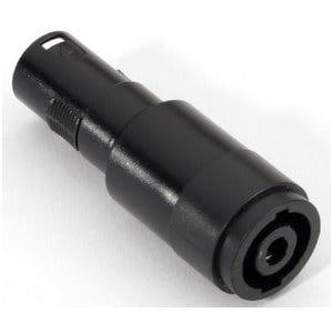 Adapter Audio Plug Speakon 4-pins chassis for XLR hann
