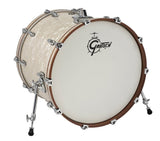 Gretsch Renown Maple basstromme 22" x 18", Vintage Pearl
