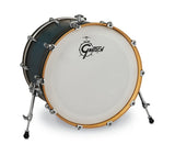Gretsch Renown Maple basstromme 22" x 18", Satin Antique Blue Burst