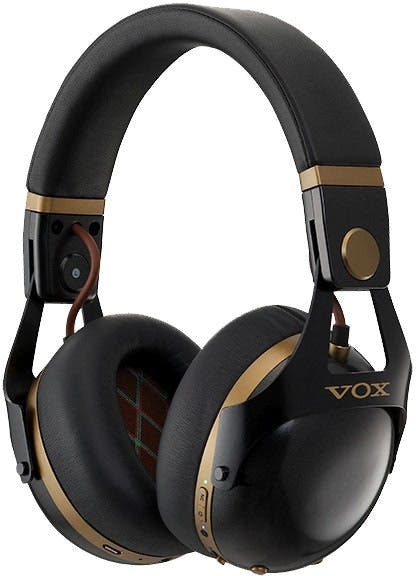 VOX VH-Q1 støydempende stille studiohodetelefoner, svart