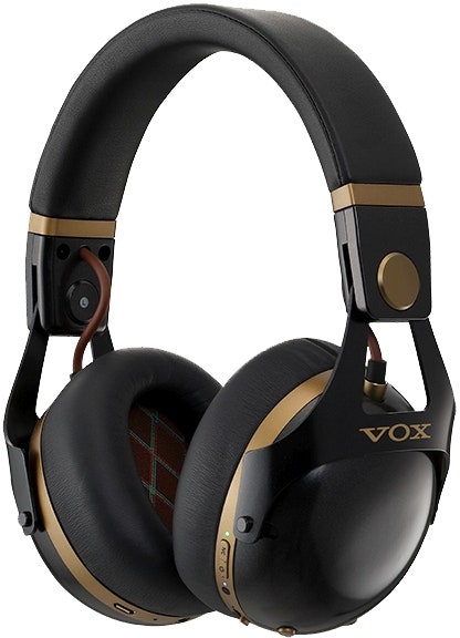 VOX VH-Q1 støydempende stille studiohodetelefoner, svart