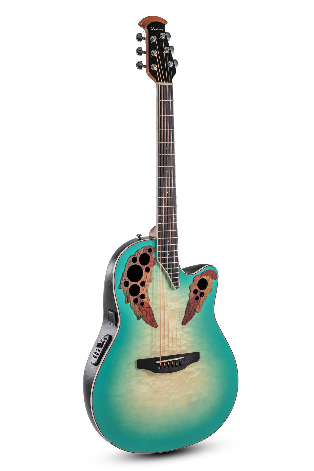 Ovation E-akustiske Gitarer Celebrity Elite Plus Mid Cutaway - Mintburst (CE44X-9B-G)