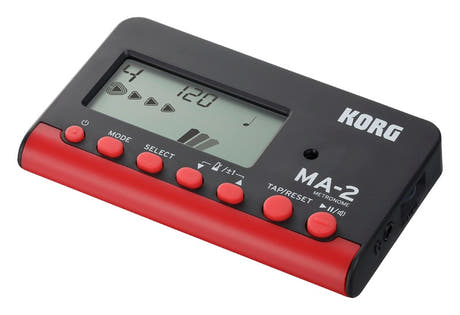 KORG MA-2-BKRD Metronom, svart og rød.