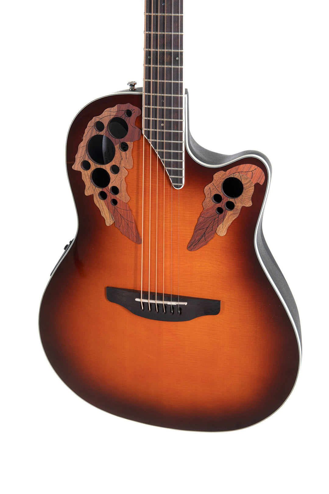 Ovation E-akustisk Gitarer Celebrity Elite Super Shallow Cutaway - Sunburst (CE48-1-G)