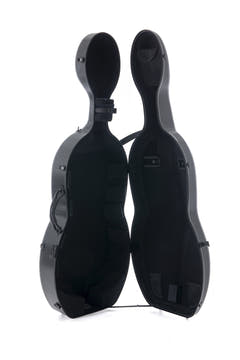 GEWA Polycarbonate 4.6 cellokasse 4/4, svart