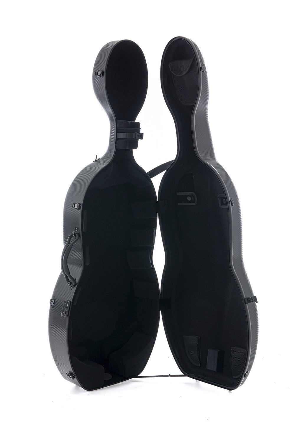 GEWA Polycarbonate 4.6 cellokasse 4/4, svart