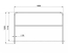 ALUTRUSS BE-1G2 Rekkverk
