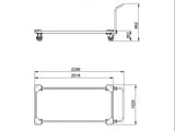 ALUTRUSS BE-1WG Stage Trolly