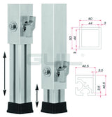 GUIL PTA-440 / 90-160 Teleskopfot
