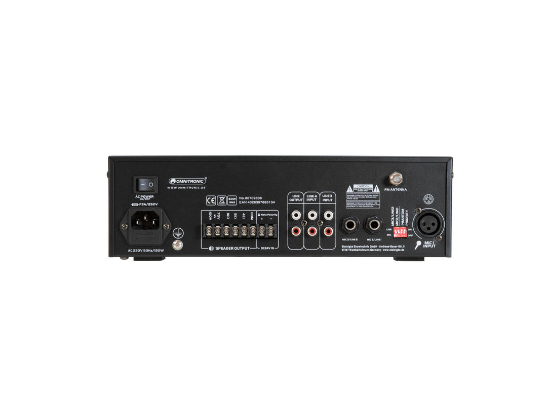 OMNITRONIC CPE-60P PA-mikseforsterker