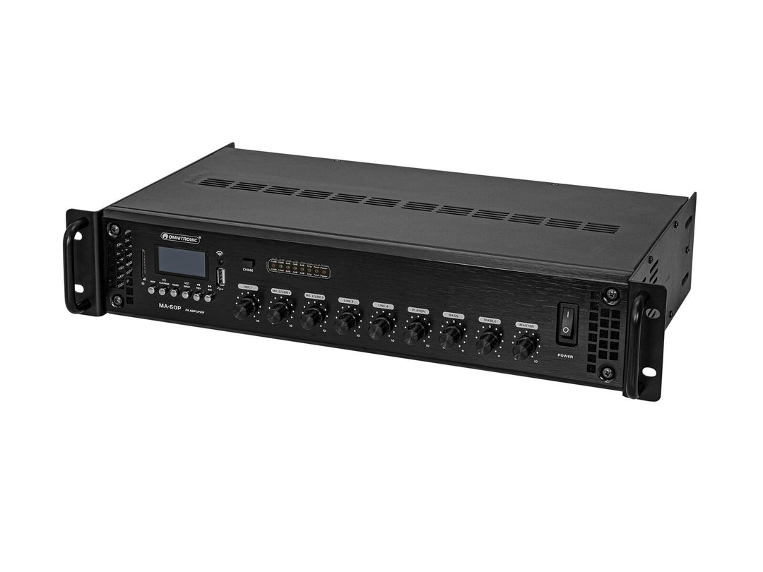 OMNITRONIC MA-60P PA-mikseforsterker