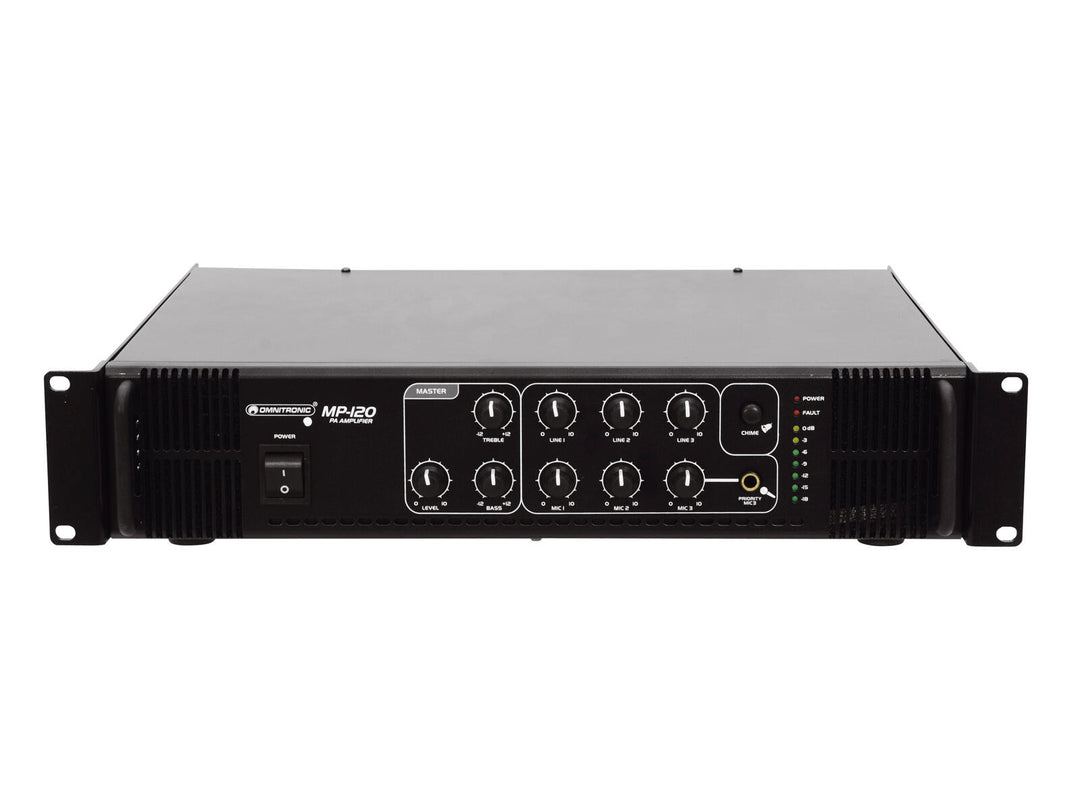 OMNITRONIC MP-120 PA-mikseforsterker