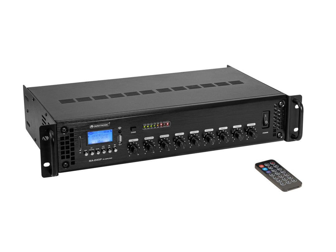OMNITRONIC MA-240P PA-mikseforsterker