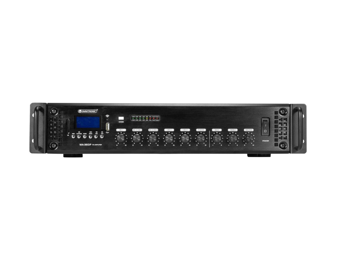 OMNITRONIC MA-360P PA-mikseforsterker