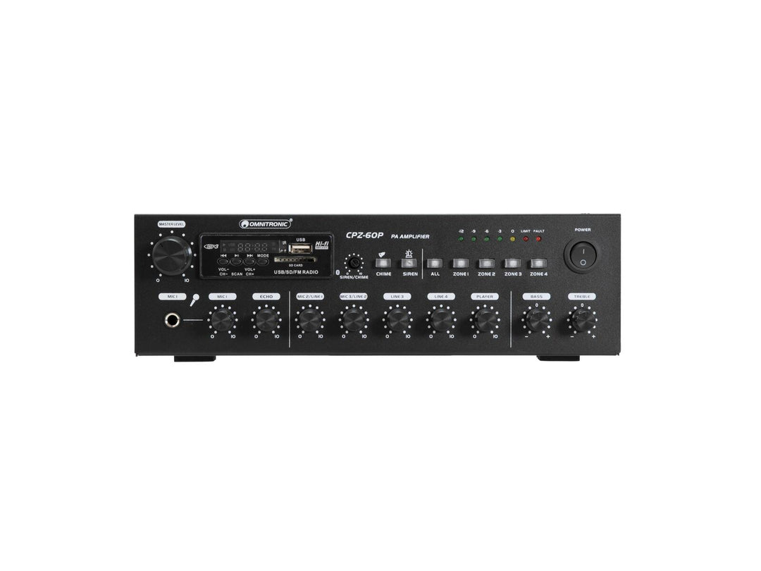 OMNITRONIC CPZ-60P PA-mikseforsterker