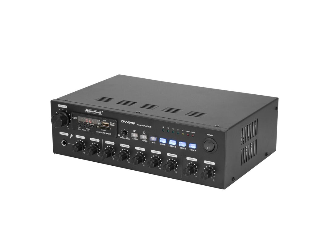 OMNITRONIC CPZ-120P PA mikseforsterker