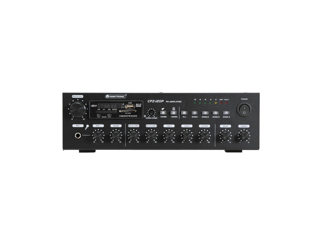 OMNITRONIC CPZ-120P PA mikseforsterker