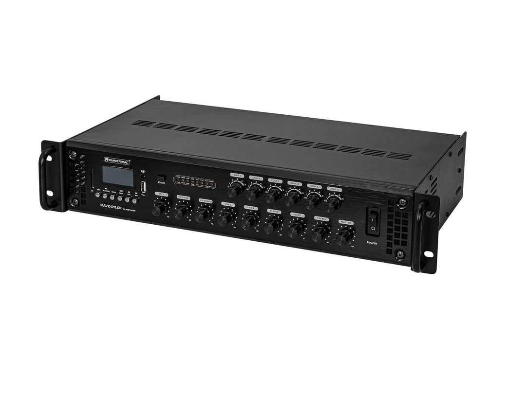 OMNITRONIC MAVZ-120.6P PA-mikseforsterker