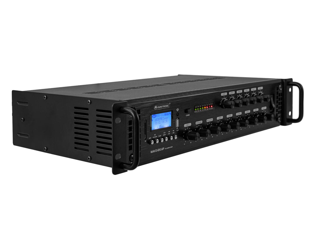 OMNITRONIC MAVZ-120.6P PA-mikseforsterker