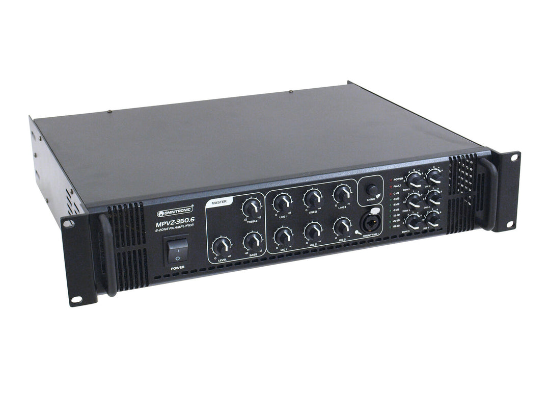 OMNITRONIC MPVZ-350.6 PA-mikserforsterker