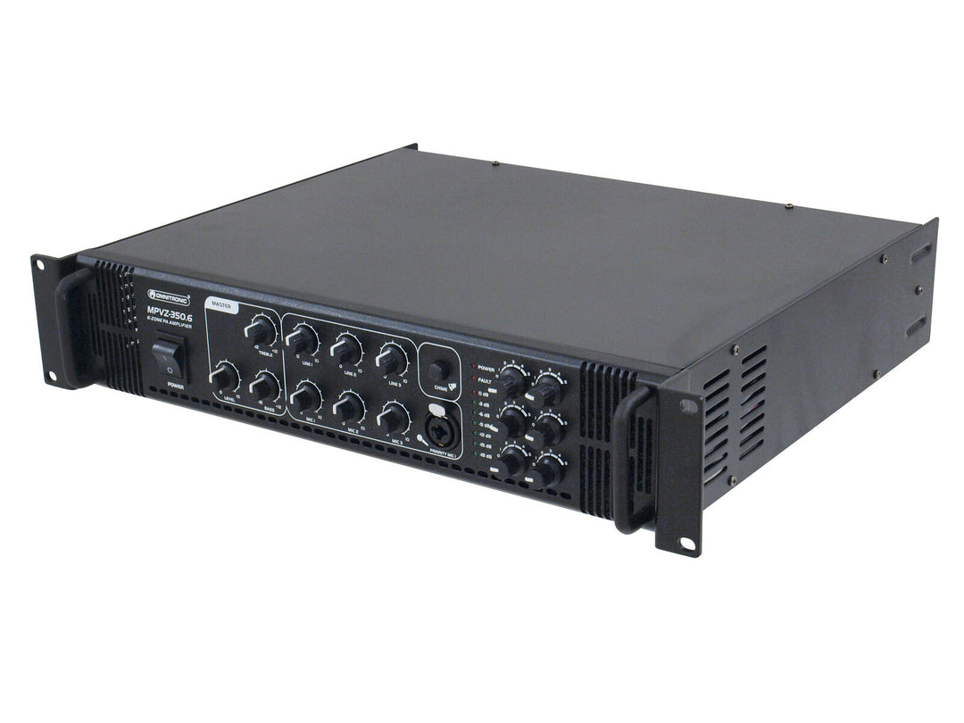 OMNITRONIC MPVZ-350.6 PA-mikserforsterker