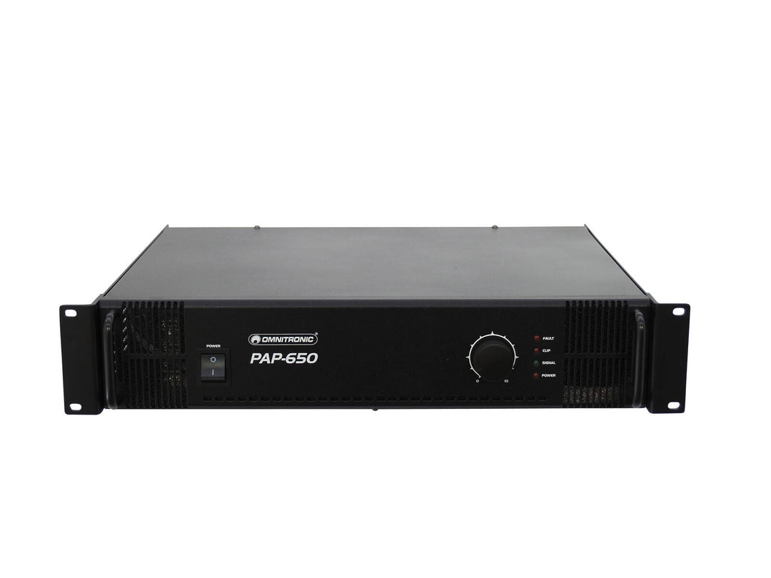 OMNITRONIC PAP-650 PA-forsterker