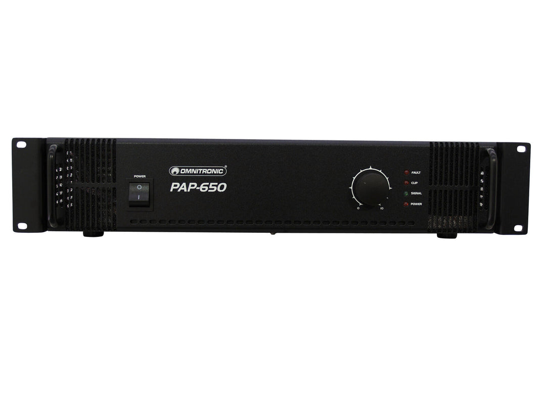 OMNITRONIC PAP-650 PA-forsterker