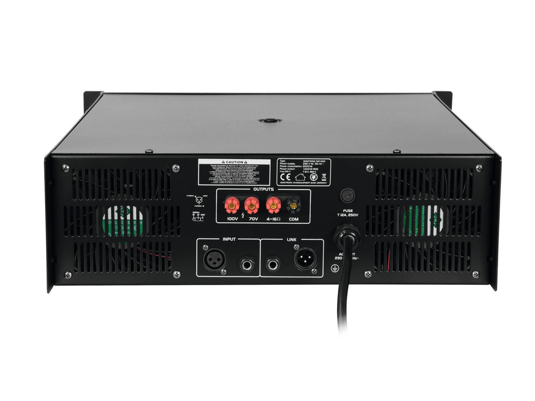 OMNITRONIC PAP-1000 PA-forsterker