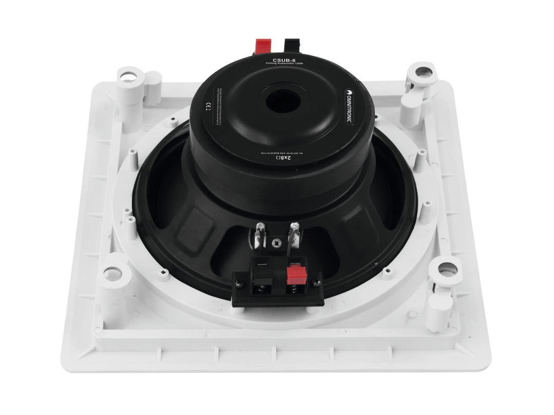 OMNITRONIC CSUB-8 takmontert subwoofer