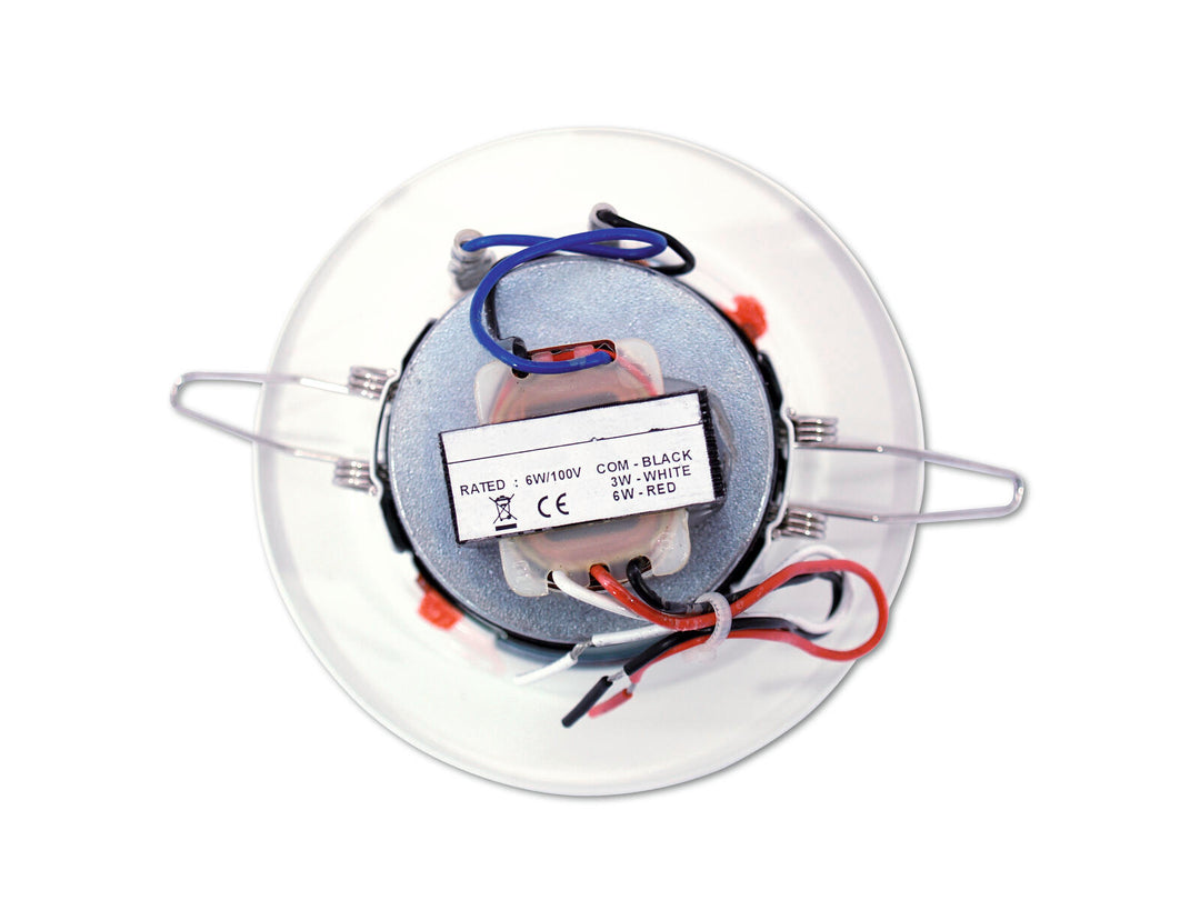 OMNITRONIC CS-2.5W takhøyttaler White